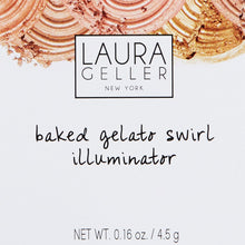 Load image into Gallery viewer, NEW Laura Geller Baked Gelato Swirl Illuminator "CHARMING PINK NEW IN BOX AUTHENTIC 100%