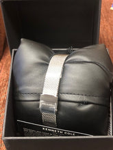Load image into Gallery viewer, New Kenneth Cole New York Women's 'Transparency' 40mm Crystal Accent Mesh Band