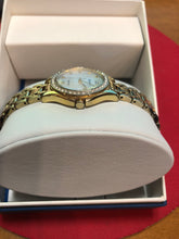 Load image into Gallery viewer, Pre-owned Seiko Women's Solar Gold-Tone Stainless Steel Bracelet Watch SUT314 free shipping