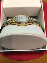 Load image into Gallery viewer, Pre-owned Seiko Women's Solar Gold-Tone Stainless Steel Bracelet Watch SUT314 free shipping