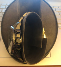 Load image into Gallery viewer, Pre-owned Citizen AT4127-52H Men's Perpetual Chrono A-T Eco-Drive Grey Dial Grey IP Steel