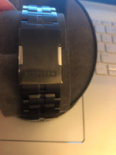 Load image into Gallery viewer, Pre-owned Citizen AT4127-52H Men's Perpetual Chrono A-T Eco-Drive Grey Dial Grey IP Steel