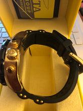 Load image into Gallery viewer, Pre-owned Invicta 23702 Men's Pro Diver Chrono Black Dial Yellow Steel & Black Polyurethane Strap Dive Watch free shipping