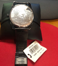 Load image into Gallery viewer, Pre-owned Citizen Eco-Drive Men's BM6988-57E Black Dial Black Mesh Bracelet 42mm