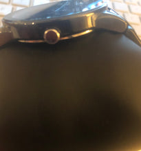 Load image into Gallery viewer, Pre-owned Citizen Eco-Drive Men's Axiom Black Leather Band 40mm Watch AU1065-07E