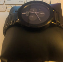 Load image into Gallery viewer, Pre-owned CITIZEN $395 MEN'S ECO-DRIVE AXIOM BLACK DRESS WATCH BLACK DIAL DATE AT2245-57E