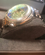Load image into Gallery viewer, Pre-owned Vince Camuto Men's VC/1069BLSV Silver-Tone Exposed Automatic Bracelet Watch