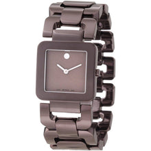 Load image into Gallery viewer, Movado Women's 0606574 'Luma' Chocolate Stainless Steel Watch Excellent condition