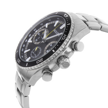 Load image into Gallery viewer, Bulova Men's 98B298 Quartz Rotating Bezel Chronograph Black Dial 45mm Watch