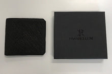 Load image into Gallery viewer, Parabellum Black Bifold Men's Bison & Italian Leather Wallet authentic free shipping