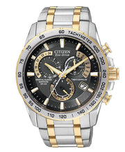 Load image into Gallery viewer, Citizen AT4109-54E Eco-Drive Men's 43mm Silver / Rose Tone Atomic Watch