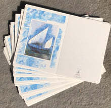 Load image into Gallery viewer, Old Traditional Arabic Ship - Blank Greeting Cards 5×7 25 cards