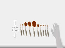 Load image into Gallery viewer, NEW Artis Elite 10-Piece Makeup Brush Set SMOKE Finish SEALED AUTHENTIC 100%