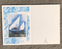 Load image into Gallery viewer, Old Traditional Arabic Ship - Blank Greeting Cards 5×7 25 cards