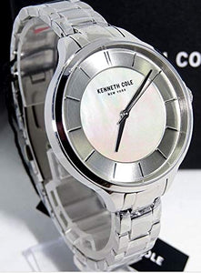 Kenneth Cole Women's Stainless Steel With Watch Mother Of Pearl Dial #KC50017001 free shipping