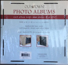 Load image into Gallery viewer, Old Town Photo Albums 4 Packs Each Holds 100 Photos and 2 CDs 4×6 inches (10.2 cm × 15.2 cm)