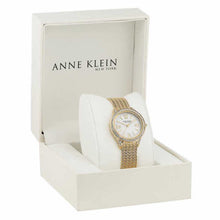 Load image into Gallery viewer, New Anne Klein 12/2290SVGB Women&#39;s Swarovski Crystal Gold Tone free shipping