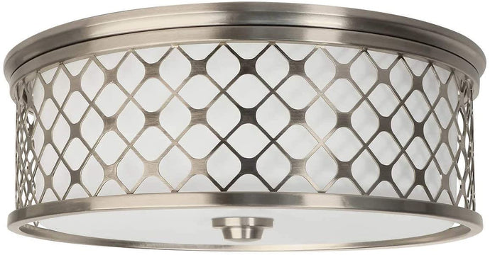 Feit 15.4” Round Adjustable Flush/Semiflush Mount LED Ceiling Fixture