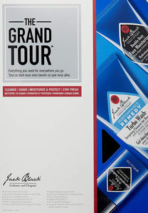 Jack Black The Grand Tour Cleanse Shave Moisture Stay Fresh Box Wears Set new OB