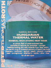 Load image into Gallery viewer, Peter Thomas Roth Hungarian Thermal Water Mineral-Rich Atomic Heat Mask NEW IN BOX AUTHENTIC 100%