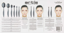 Load image into Gallery viewer, NEW Artis Elite 10-Piece Makeup Brush Set SMOKE Finish SEALED AUTHENTIC 100%