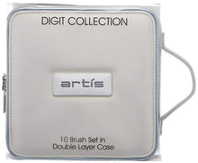 Load image into Gallery viewer, ARTIS Digit Collection 10 Brush Set in Luxury Double Layer Case New sealed authentic 100%