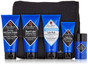 Jack Black The Grand Tour Cleanse Shave Moisture Stay Fresh Box Wears Set new OB