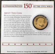 Load image into Gallery viewer, New 150th Commemoration Coin Of The Civil War