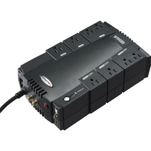 CyberPower CP685AVRG AVR UPS System, 685VA/390W, 8 Outlets, Compact