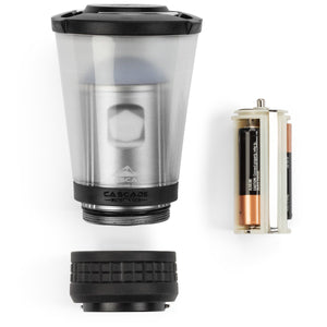 Cascade Mountain Tech 3-PACK Collapsible Mini LED Lanterns- 500 Lumen