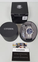 Load image into Gallery viewer, Citizen Eco-Drive BM7080-54L Men&#39;s 42mm Blue Dial Titanium Watch