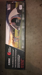 NEW CORE EQUIPMENT 6 Person Tent With Blackout