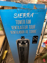 Load image into Gallery viewer, NEW OPEN BOX SIERRA TOWER FAN VENTILATEUR TOUR