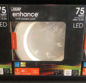 NEW FEIT ELECTRIC ENHANCE 75 WATT LED SOFT WHITE
