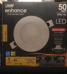 NEW FEIT ELECTRIC LIGHT 50 WATT LED Downlight 650 Lumens