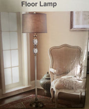 Load image into Gallery viewer, Pre Owned Bridgeport Designs Crystal Floor Lamp 1119093