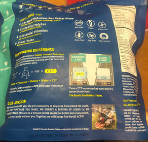 LIQUID I.V. Hydration Multiplier Powder Drink Mix Passion Fruit 30 Packs Open Box