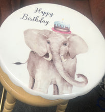 Load image into Gallery viewer, celebrate Plate for cake white color