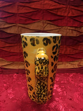 Load image into Gallery viewer, Vintage  TIGER MUG 3D Art Tiger Tail Handle