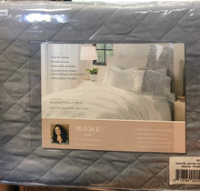 Load image into Gallery viewer, NEW Home by Jennifer Adams Lux Collection Quilted Blanket Queen GRAY