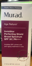 Load image into Gallery viewer, NEW MURAD (296) Invisiblur Perfecting Shield Broad Spectrum SPF 30 | PA+++ AUTHENTIC 100%