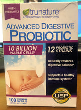 Load image into Gallery viewer, NEW trunature ADVANCED DIGESTIVE PROBIOTIC IN BOX SEALED