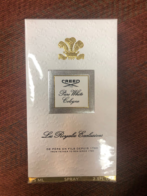 CREED Le Royales Exclusives Pure White Cologne 75ml/2.5oz FACTORY SEALED