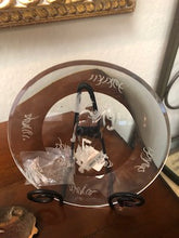 Load image into Gallery viewer, Crystal Horse Optic Plate New without stand and box