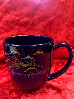 Aquarium of the Pacific Long Beach mug. New