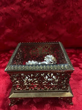 Load image into Gallery viewer, TRIFARI Vintage Jewelry Brooch and airing with a box pri-owned