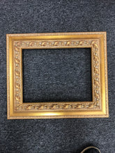 Load image into Gallery viewer, wood frame Classic Gold Leaf  with plexiglass and foam core and hunger for both side