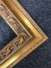 Load image into Gallery viewer, wood frame Classic Gold Leaf  with plexiglass and foam core and hunger for both side