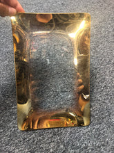 Load image into Gallery viewer, Rectangular glass with faded gold pre-owned