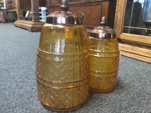 Load image into Gallery viewer, Burnt orange jars for decorating the house comes  1 set